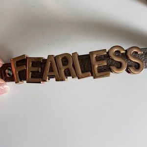“Fearless” affirmation Bracelet